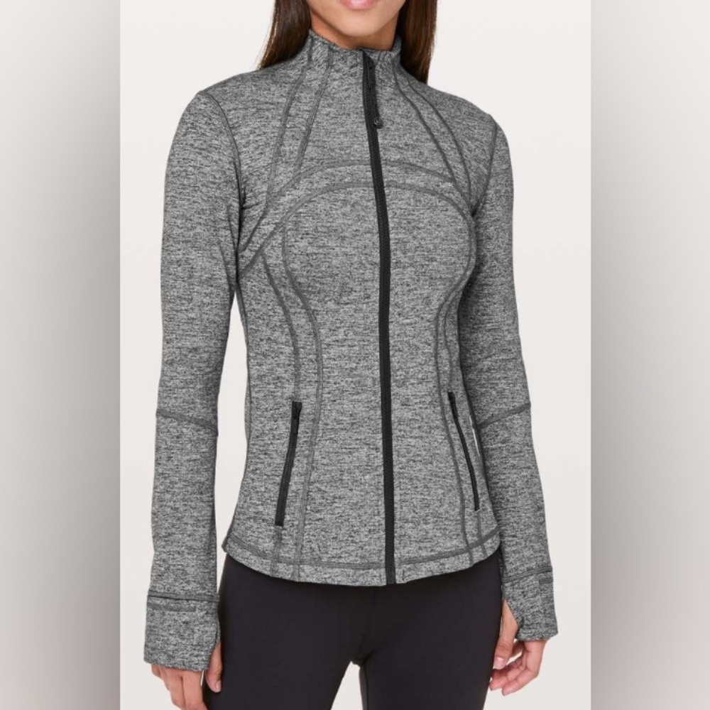 NWOT Lululemon Define Jacket Heathered Black